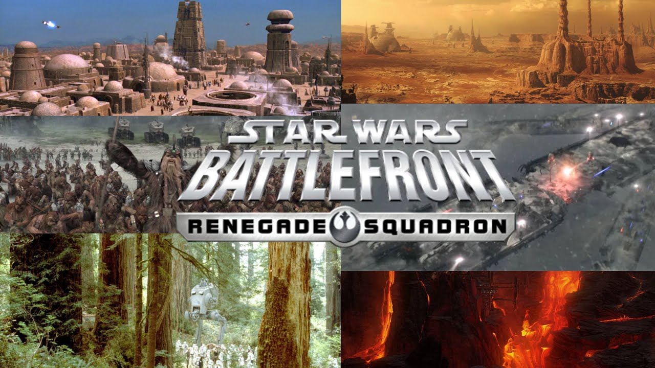 Ranking ALL MAPS In BATTLEFRONT Renegade Squadron