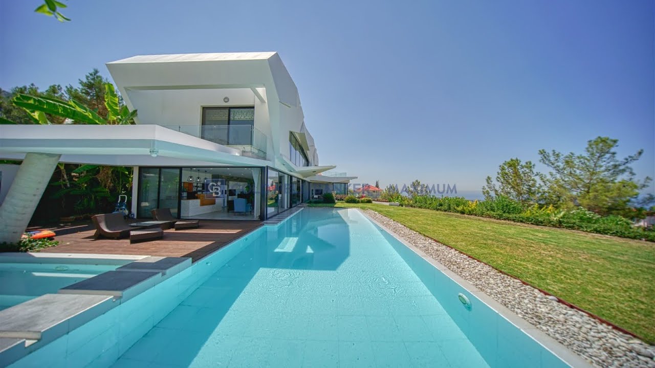 Kıbrıs, Girne Satılık Ödüllü Moden Tasarım Villa