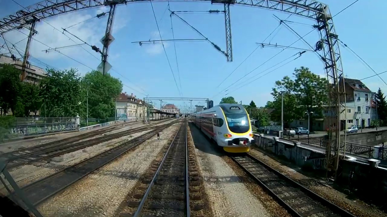 [Train driver's view] Zagreb GK - Dugo Selo - Koprivnica