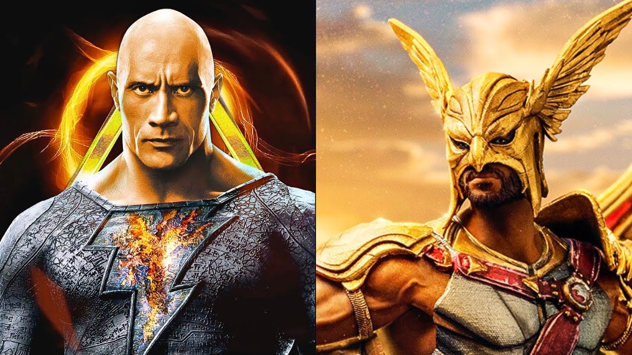 Black Adam vs. Hawkman: Epic Clash of Heroes!
