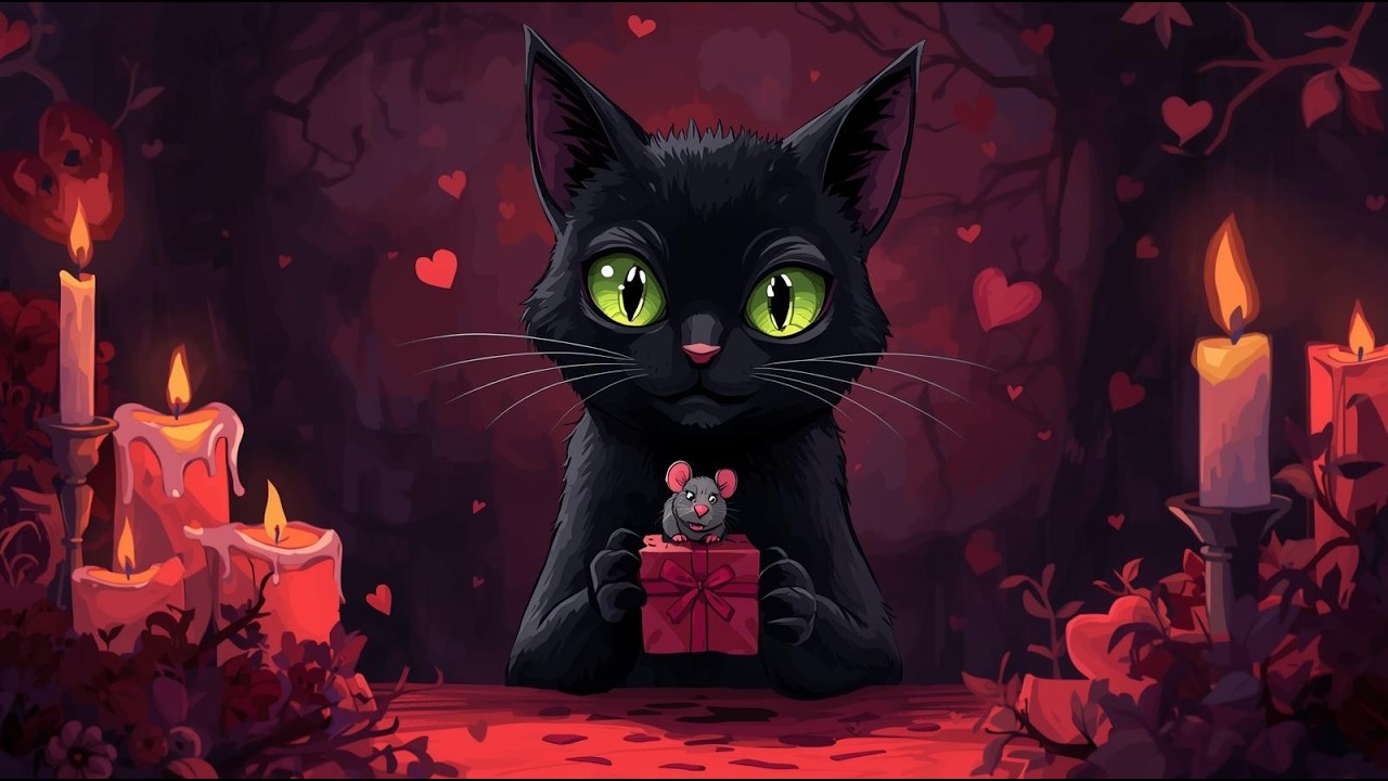 Bloody Valentine Feline Love Story Cat Song