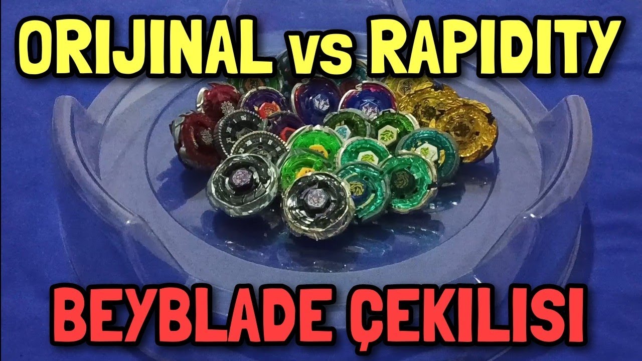 ORİJİNAL BEYBLADELER vs RAPIDITY BEYBLADELER | ÇEKİLİŞ