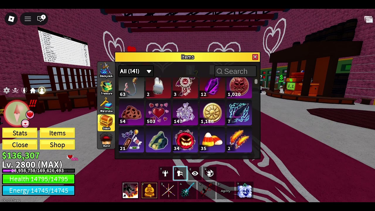 rate my inventory i have been grinding for 1 month ty!
