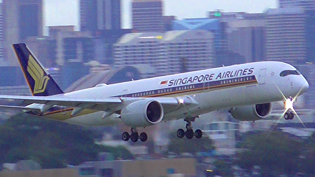 Best of Landing's & Take-Off's // Sydney International Airport