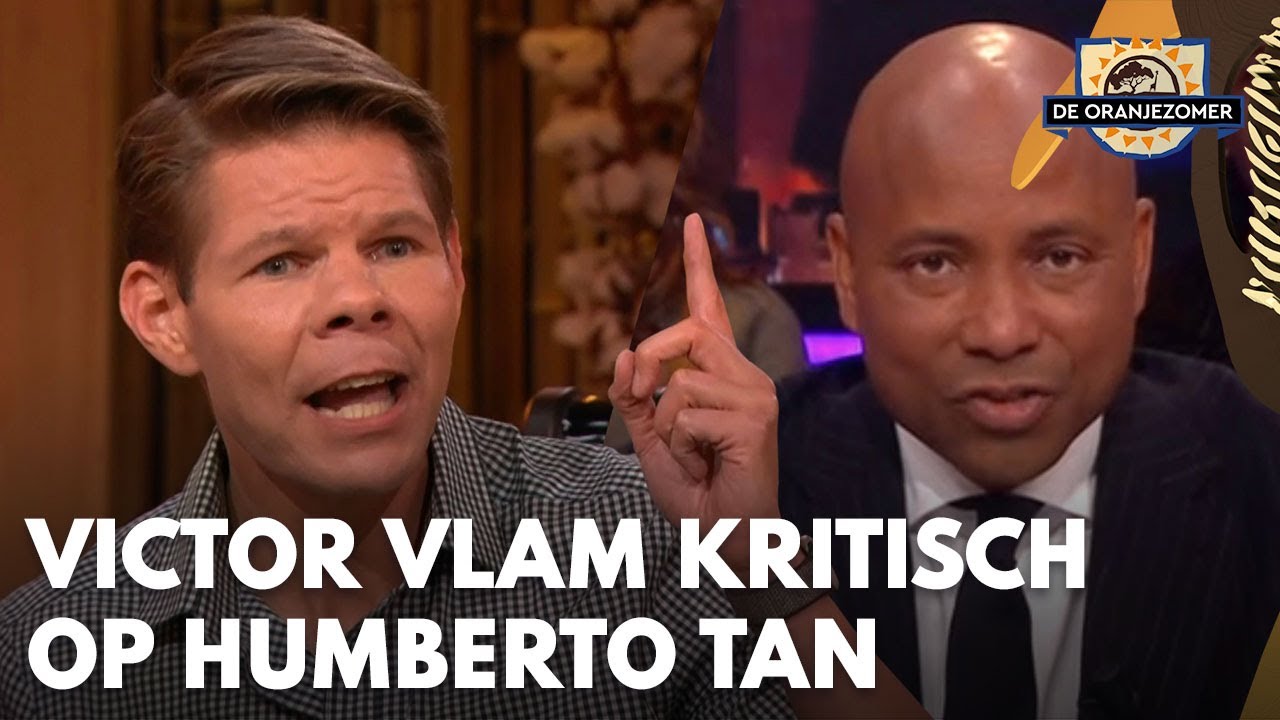 Victor Vlam kritisch op Humberto Tan: 'Humberto, stel alsjeblieft één interessante vraag!'