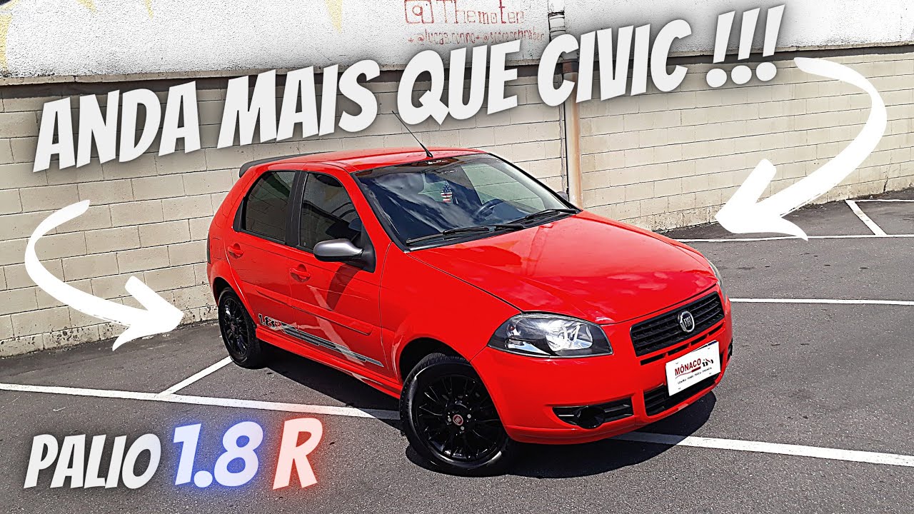 PALIO 1.8R O ESPORTIVO BOM BONITO E BARATO, E QUE ANDA MUITO.