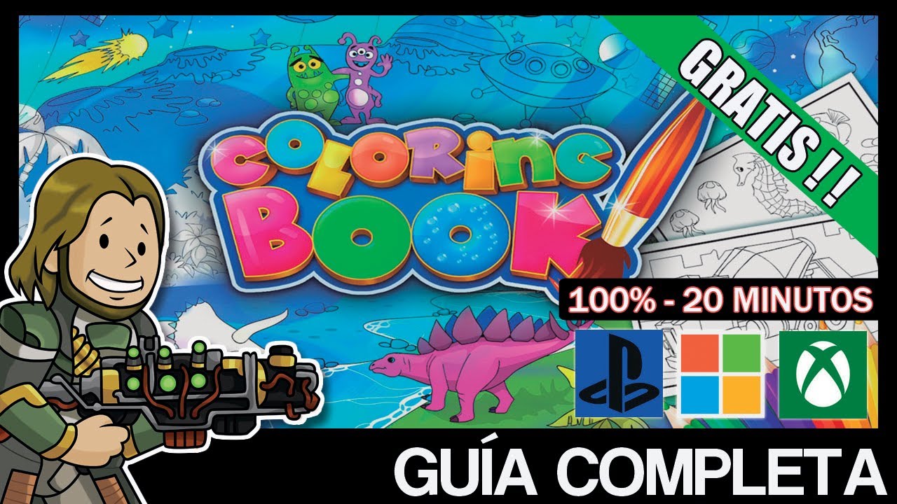 COLORING BOOK - Complete Guide [ACHIEVEMENTS/TROPHIES]