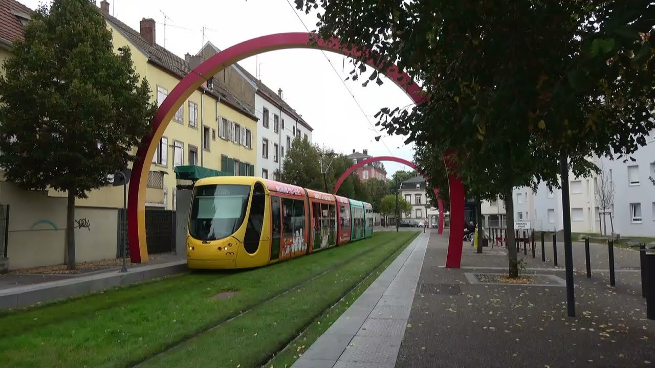 Tram Mulhouse | Soléa Alstom Citadis 302 & Siemens Avanto | 30 september 2017