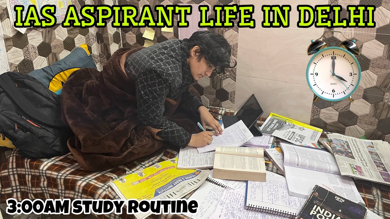 I WOKE UP AT 3AM FOR UPSC 2024*MY EARLY MORNING STUDY ROUTINE FOR UPSC 2024*CLASSES,TESTS & REVISION