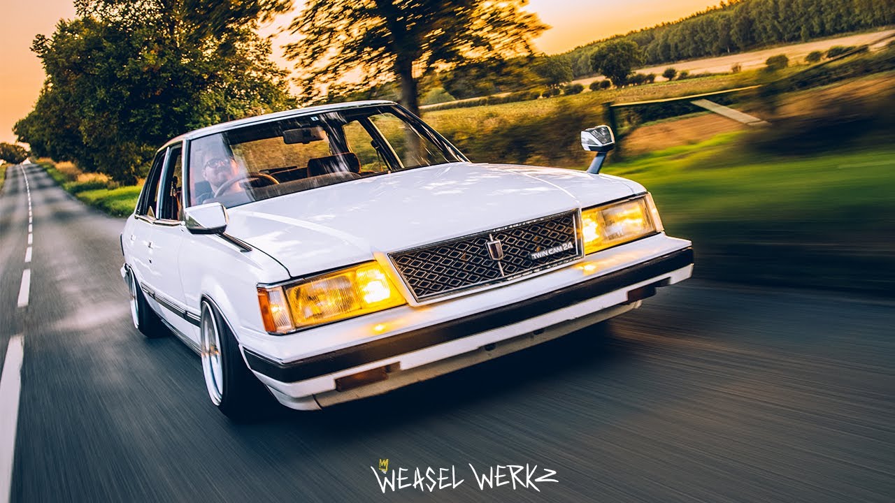 JDM Classic Car Summer Driving | Toyota Corona MKII GX61