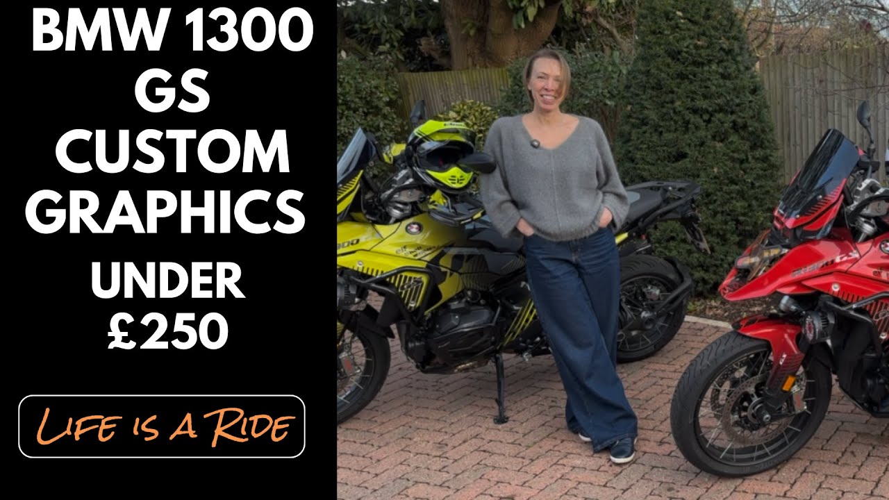 Установка кастомной графики на BMW R1300 GS — полное преображение в стиле Dab Rabbit