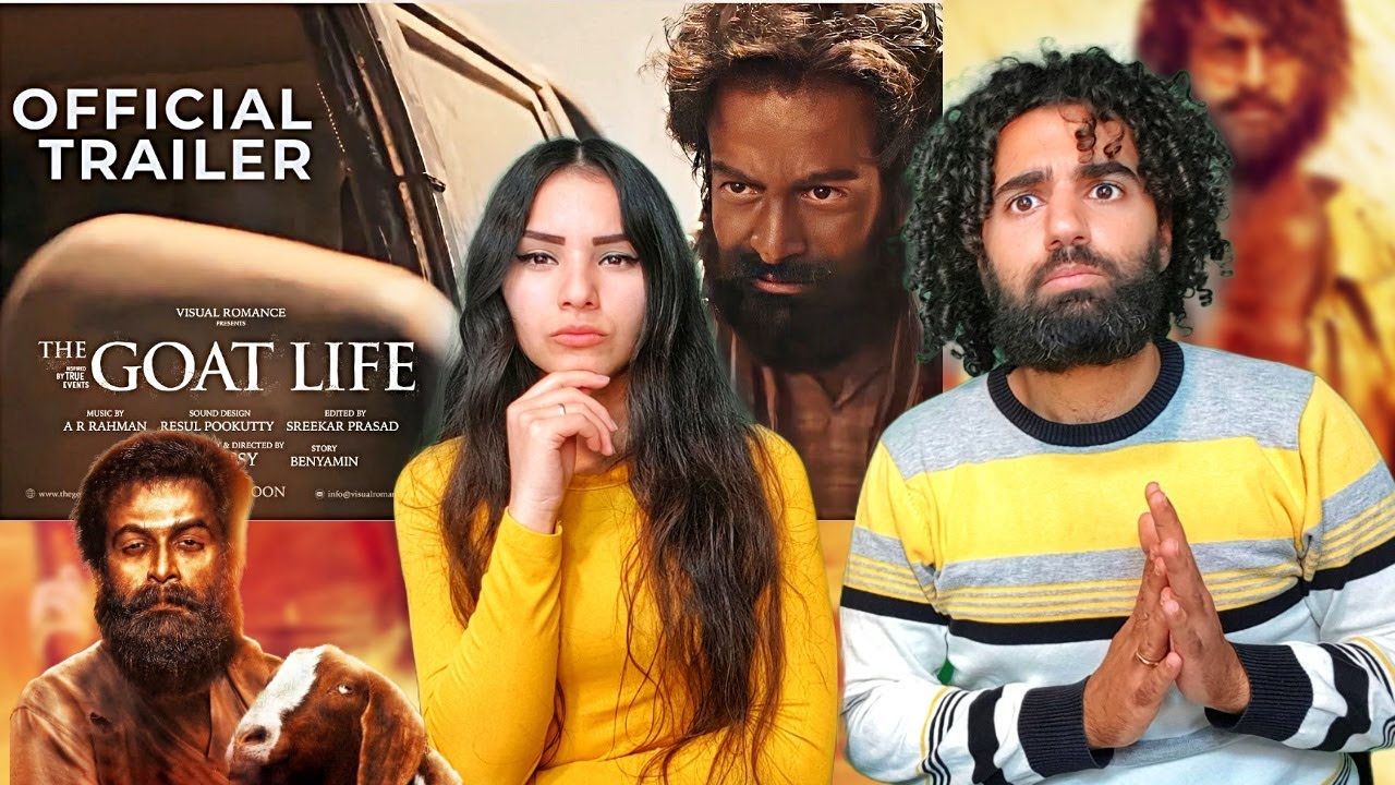 🇮🇳 AADUJEEVITHAM TRAILER REACTION! 🔥🤯 | Prithviraj Sukumaran | Blessy | A R Rahman | The Goat Life