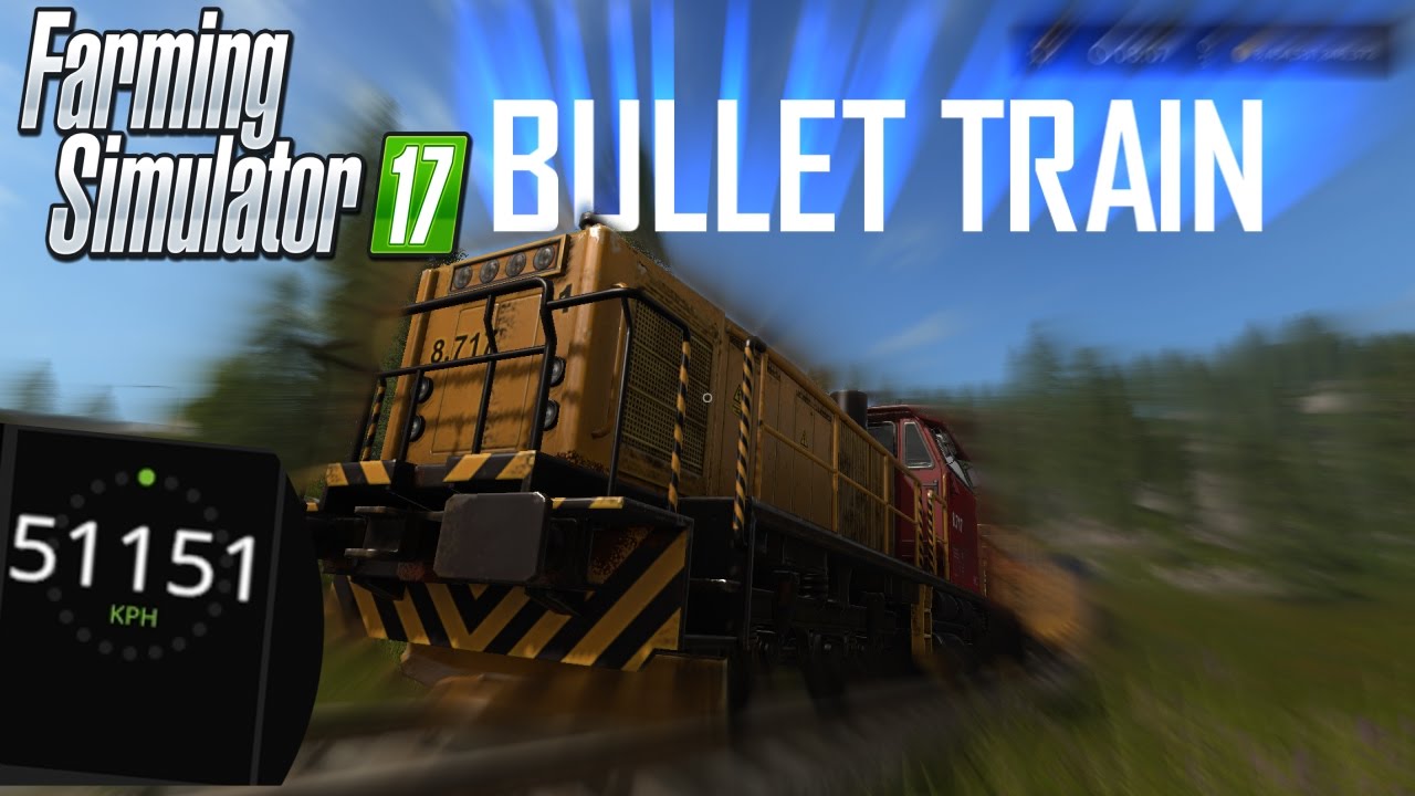 Farming Simulator 2017 Remove train speed limit [Tutorial]