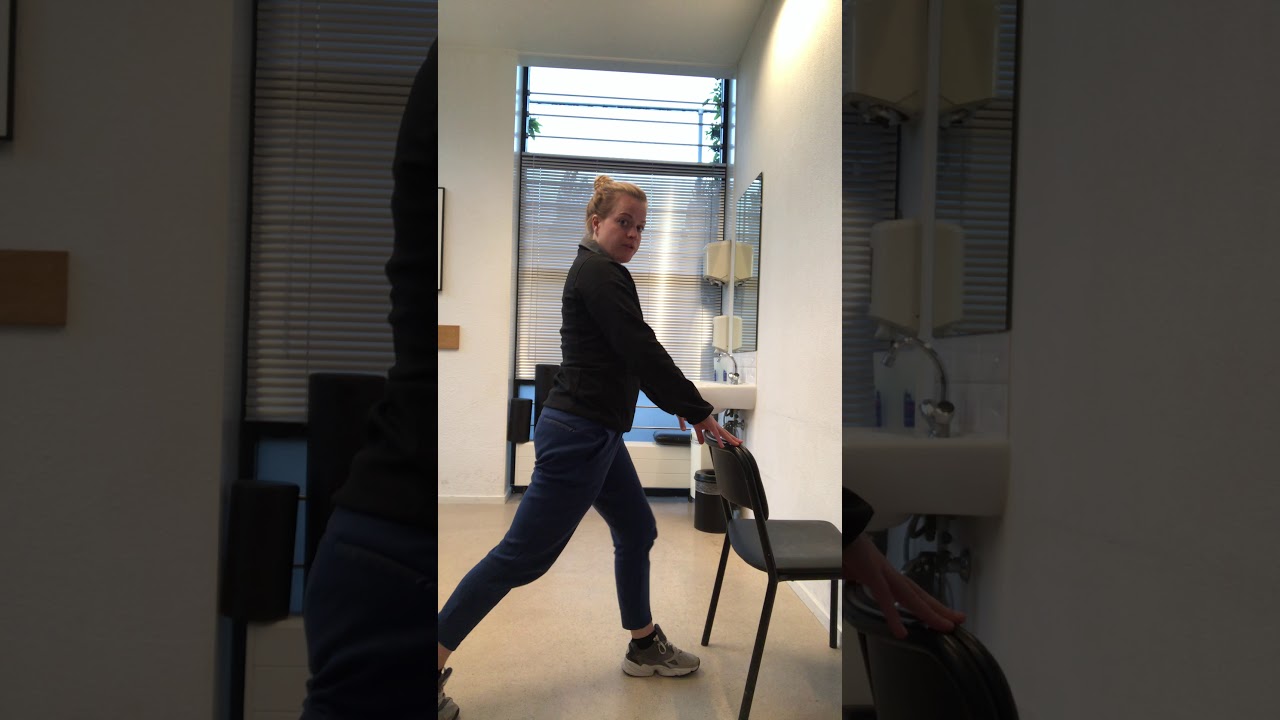 GoldenSports een rustige training op de stoel