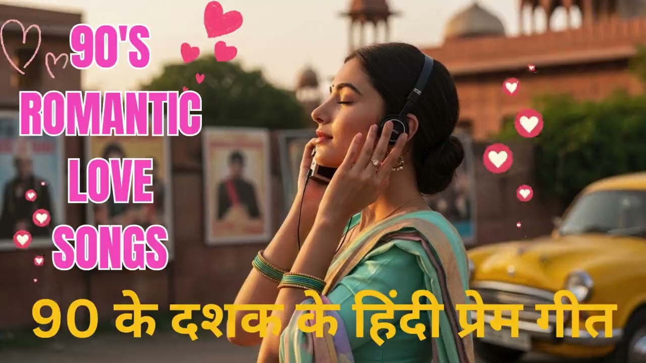 Bollywood 90s Love Anthems 💖 Old Romantic Songs That Touch the Soul