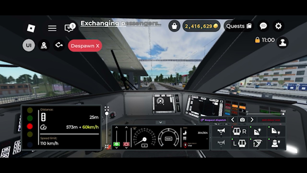 Roblox TS Swiss map Sierre-Brig full ride