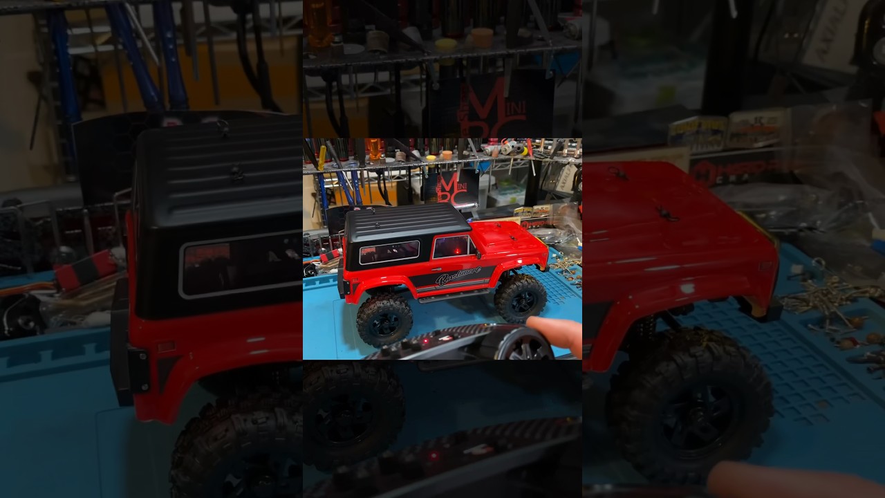 @hobbyplusofficial3211  #cr18p with @furitek #LizardLite from @Direct-RC  #rccrawler #rctruck