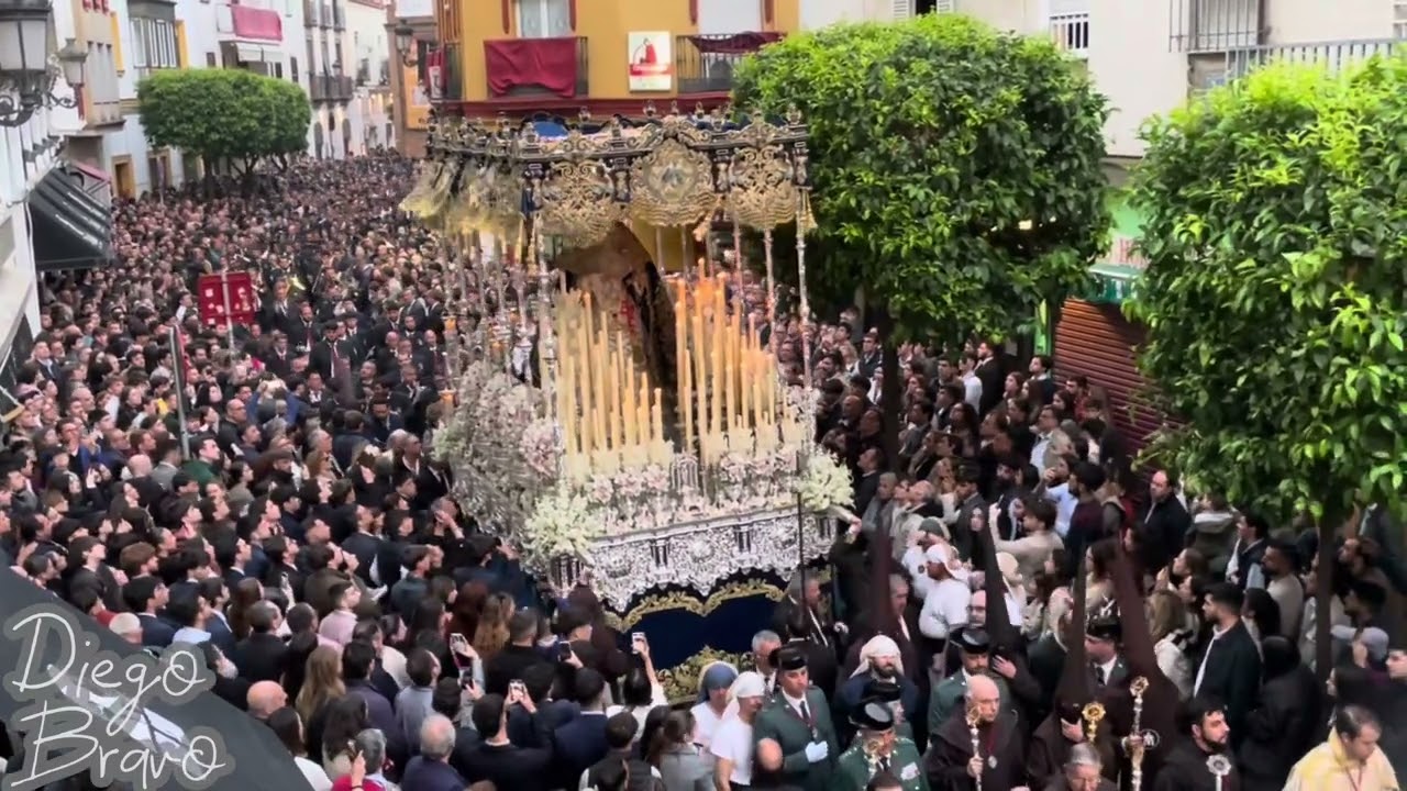 Virgen de la Palma (Buen Fin). BM Ntra.Sr. Nieves. Arfe. Miércoles Santo. Semana Santa Sevilla 2025.