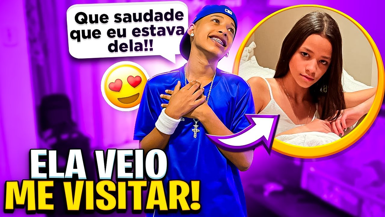 MINHA CRUSH VEIO ME VER NO RIO DE JANEIRO!!!