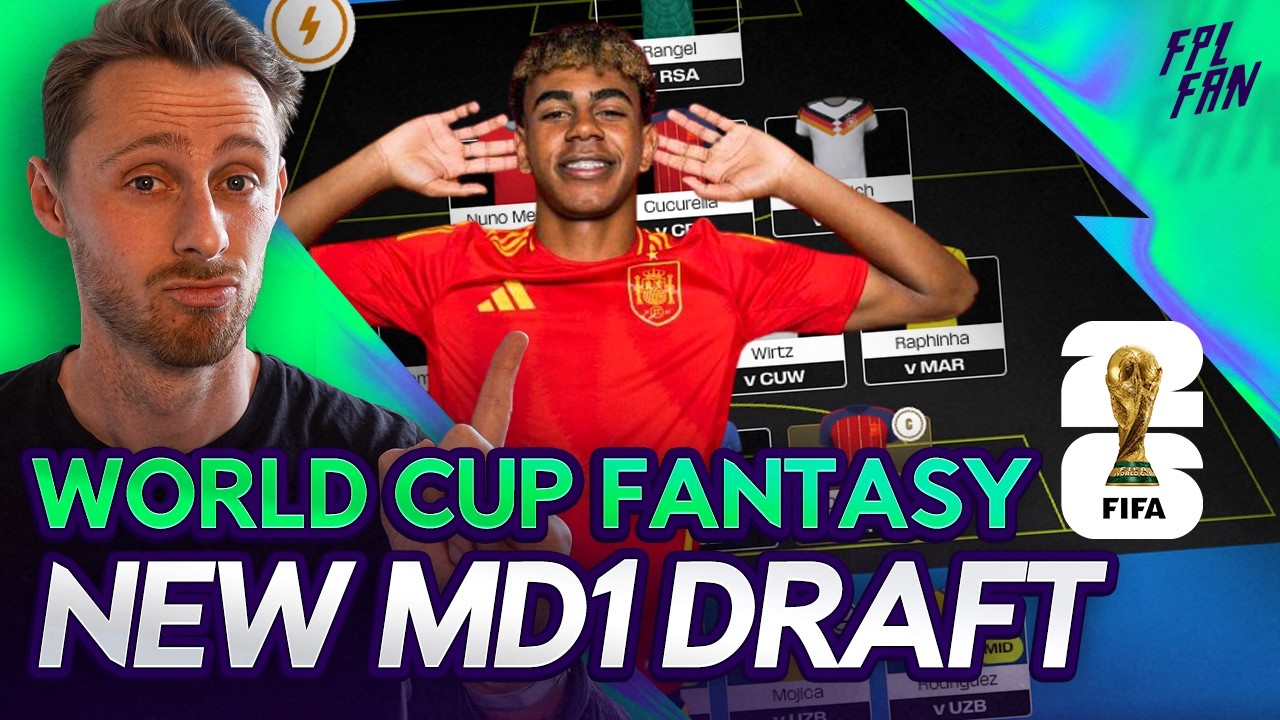 НОВЫЙ СОСТАВ НА 1-Й ТУР WORLD CUP FANTASY | ЛАМИН ЯМАЛЬ В КОМАНДЕ ✅ | FIFA WORLD CUP FANTASY 2026