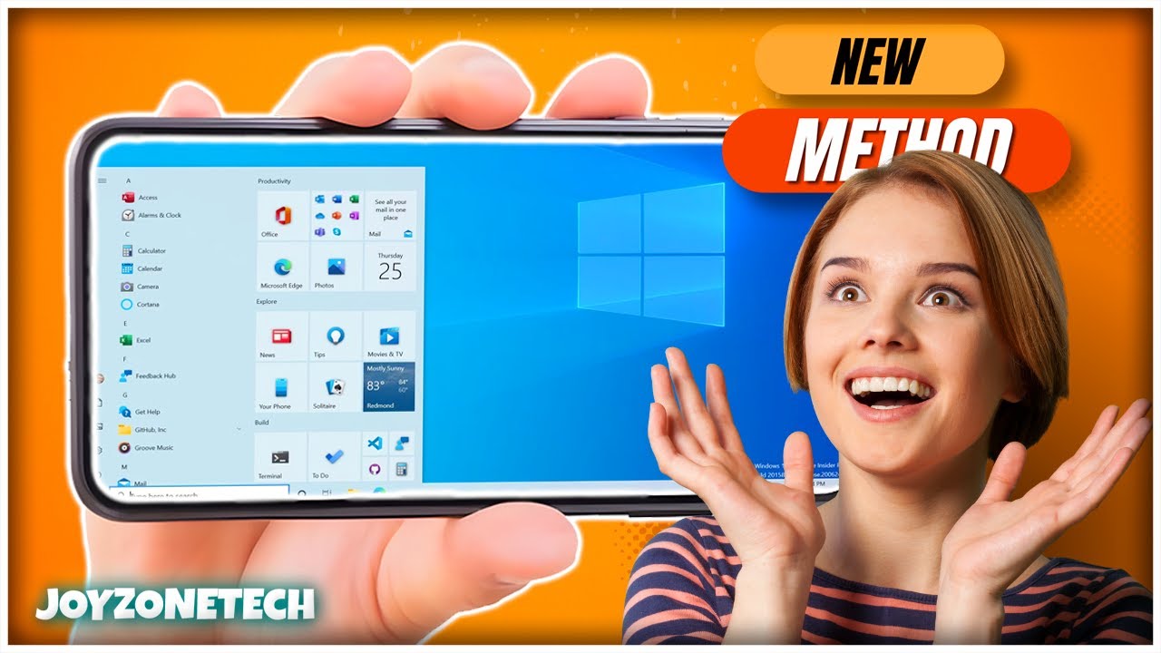 Windows PC on Any Device! New Method! [2024]