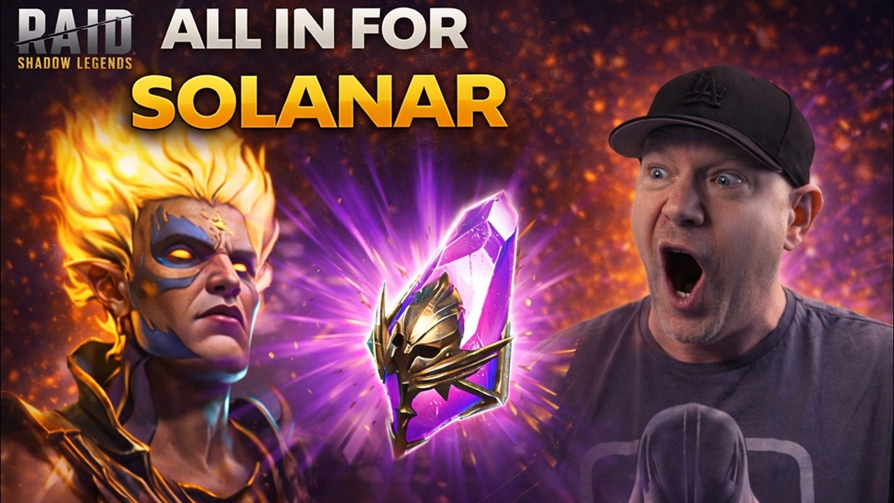 GOING ALL IN FOR SOLANAR! - Raid Shadow Legends - RSL