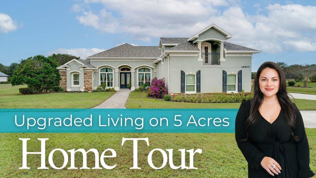 5 Acre Florida Retreat with Pool 🌴 Groveland Luxury Home Tour 🏡 Clermont Chain of Lakes Access