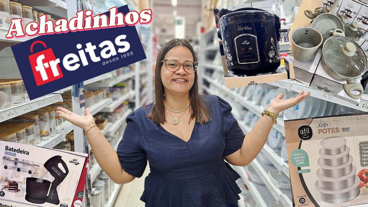 ACHADINHOS FREITAS - OFERTAS DE PANELAS, ELETRO, PRATOS, UTILIDADES DO LAR E MUITO MAIS