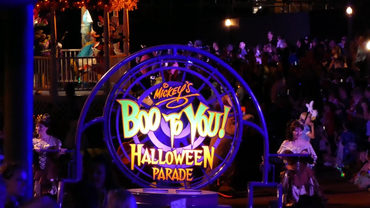 2017 Walt Disney World Boo-To-You Halloween Parade (Full show, in 4K)