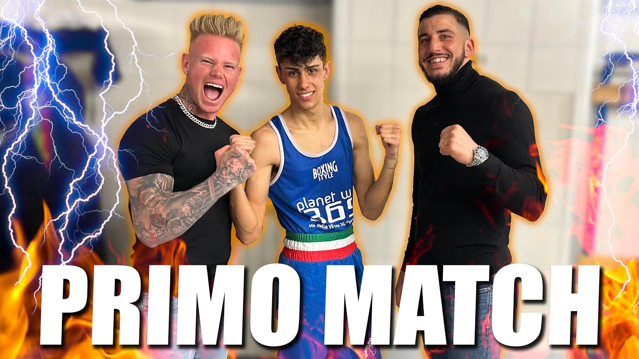 Il CUGINO di MATTIA FARAONI fa l'esordio nella BOXE! 😱🥊 (16 anni)