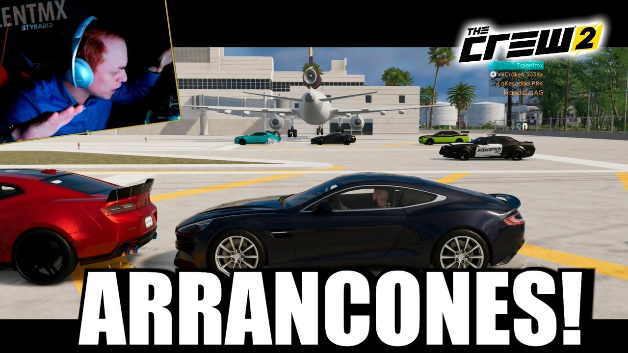 The Crew 2 - Arrancones en el Aeropuerto de Los Angeles! | Funny Moments