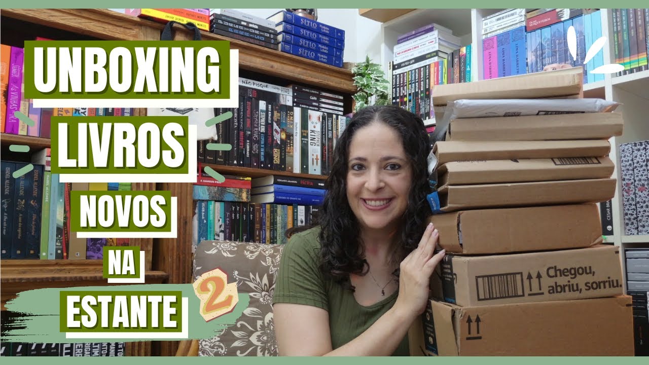 UNBOXING! LIVROS NOVOS NA ESTANTE - PARTE 2