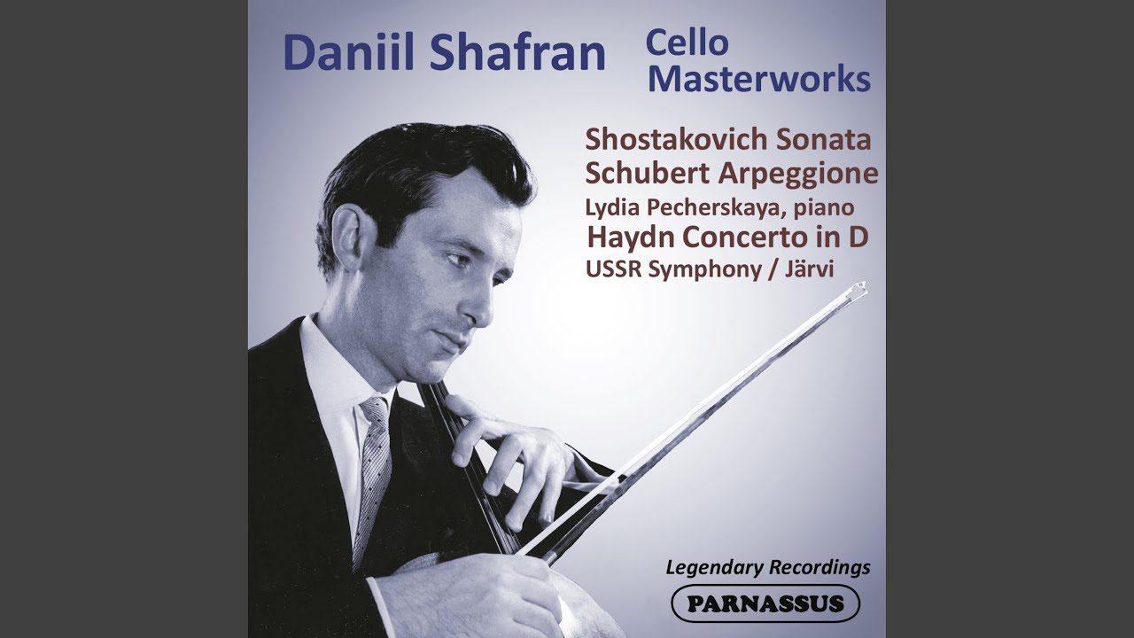 Cello Sonata in D Minor, Op. 40: I. Allegro non troppo