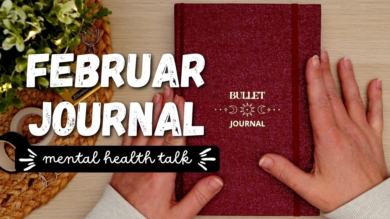🇩🇪 FEBRUAR Journal Set-up - Vintage Valentine Junk Journaling Theme - Mixed Media Set-up