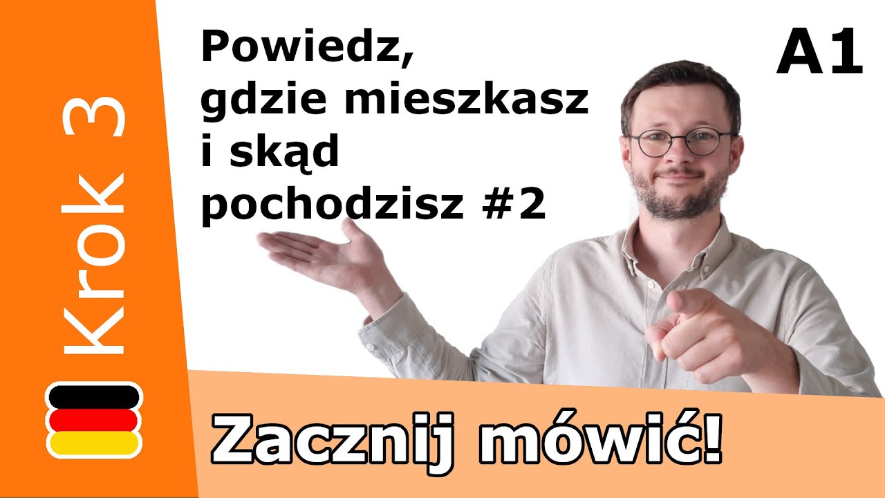 Kurs A1-3: Kraje po niemiecku oraz pytania z 