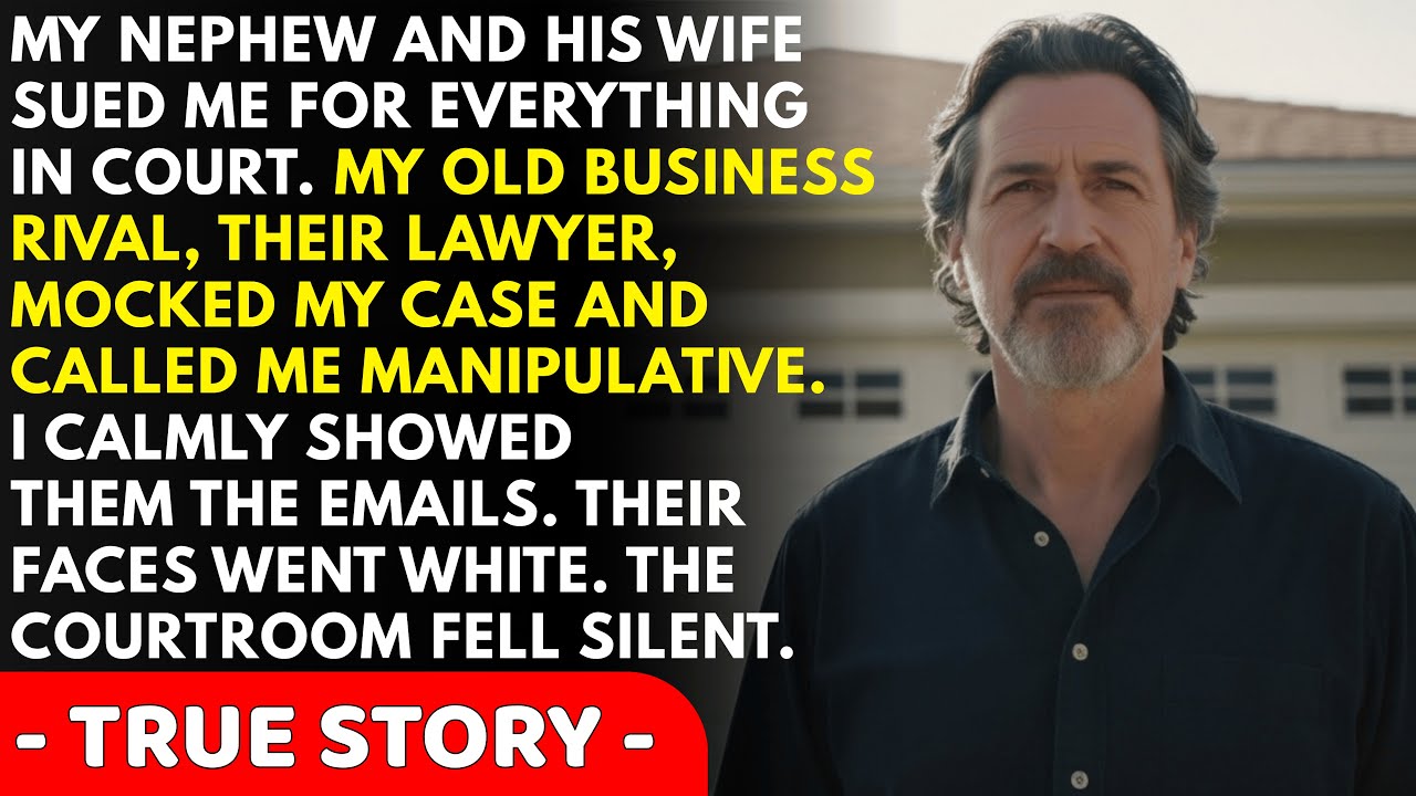 My Nephew And His Wife Demanded Everything In Court, But When I Showed Them The Emails, They...