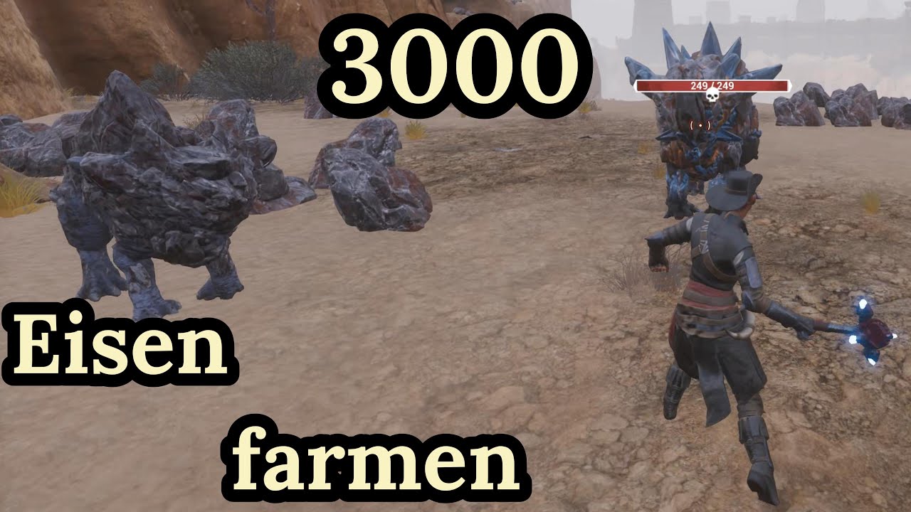 3000 Eisen in wenigen Minuten * Conan Exiles