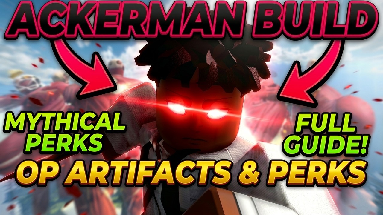 This Ackerman Build is BROKEN in Attack on Titan Revolution