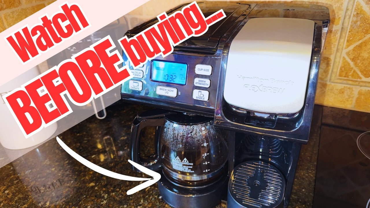 Review of Hamilton Beach FlexBrew Trio 2-Way Coffee Maker, Compatible with K-Cup Pods or Grounds