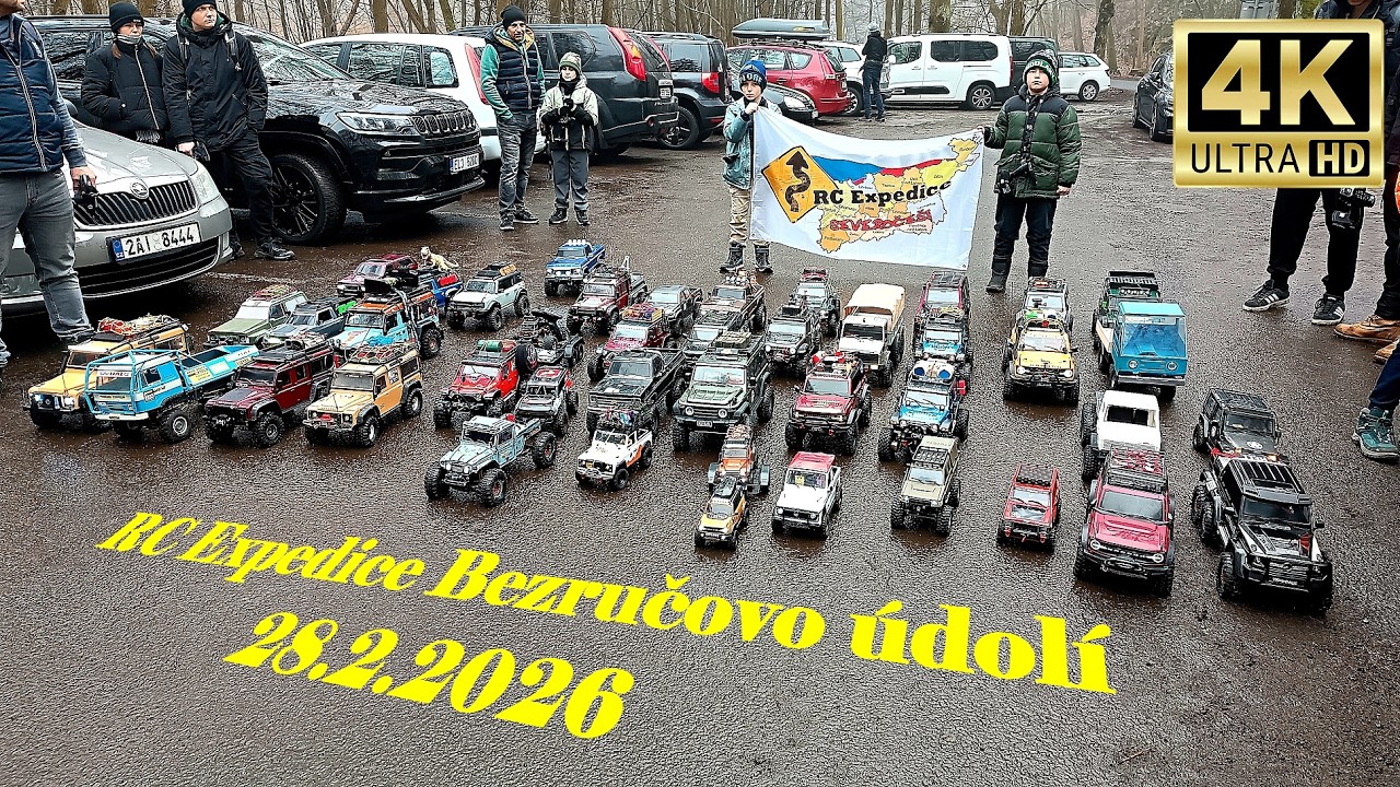 RC Expedice Severočeši-Bezručovo údolí 28.2.2026 #rccar #rcoffroad #offroad #rccrawler #rcfun #snow