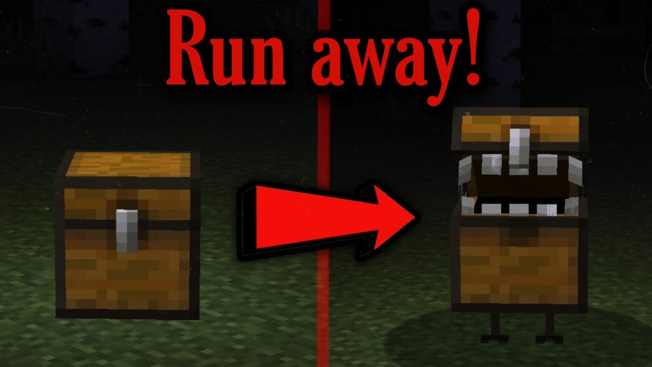 If the chest in your house starts moving It's place, You are in DANGER ! (Minecraft Creepypasta)