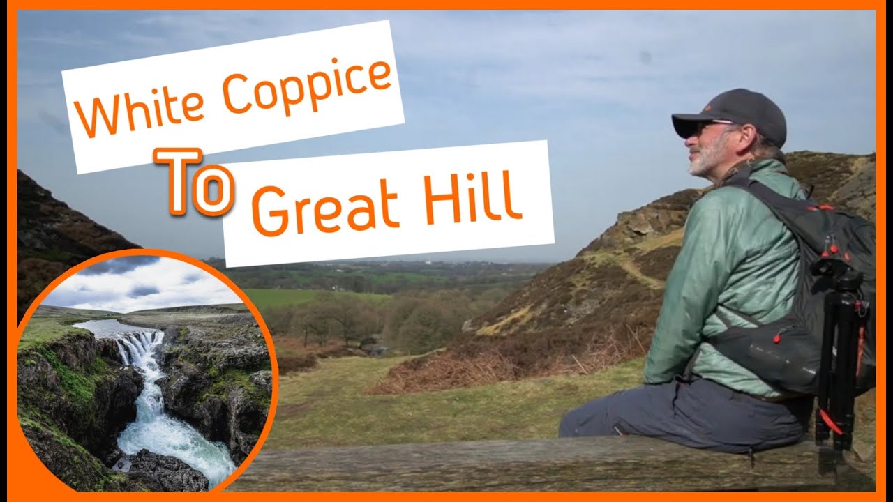Amble from White Coppice to Great Hill following Dean Black Brook WATERFALLS