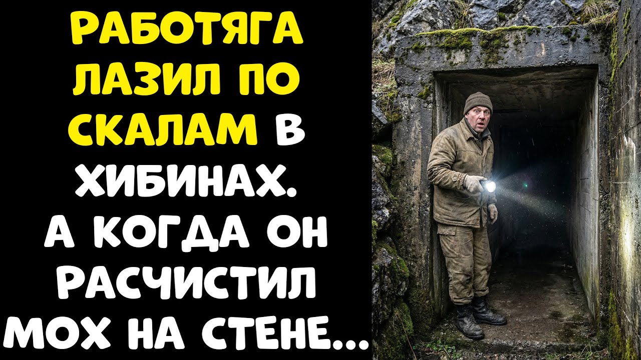Мужик обследовал штольню, а когда нашел дверь — потерял дар речи...