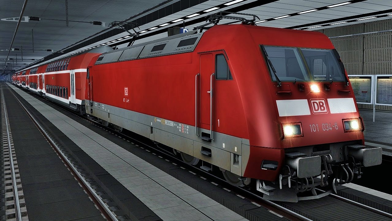 Train Simulator: Flughafen Berlin Brandenburg - Berlin Hbf with DB BR101