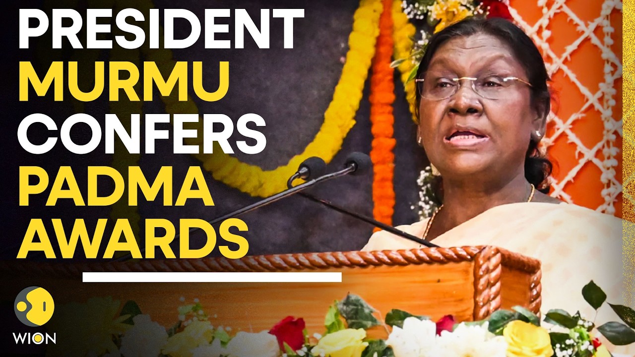 Padma Awards 2026 LIVE: President Murmu Honours Nation&rsquo;s Finest In Grand Ceremony