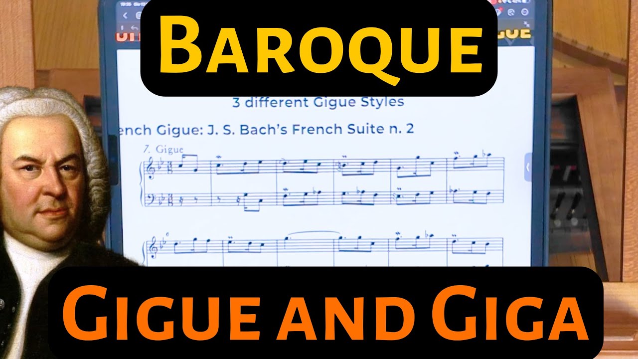 Baroque Giga! Fench vs Italian! #gigue #composition #counterpoint
