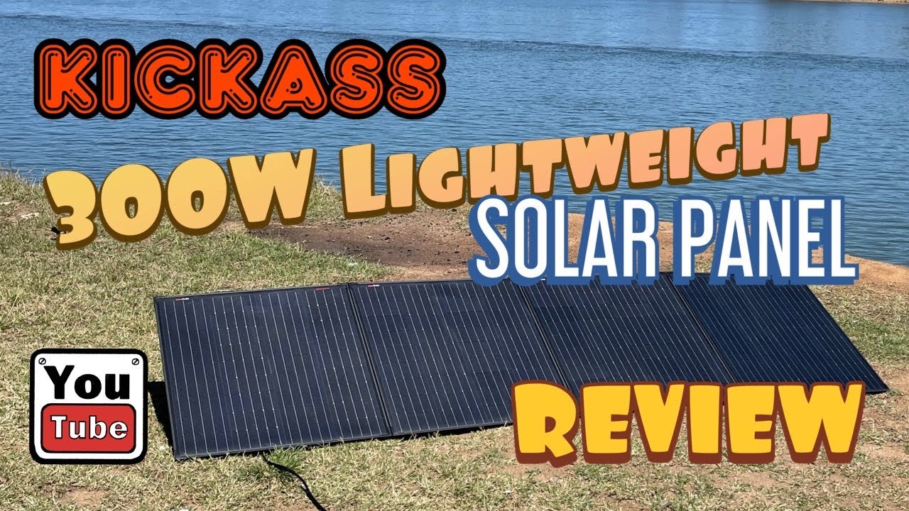 Kickass 300W Lightweight Solar Panel