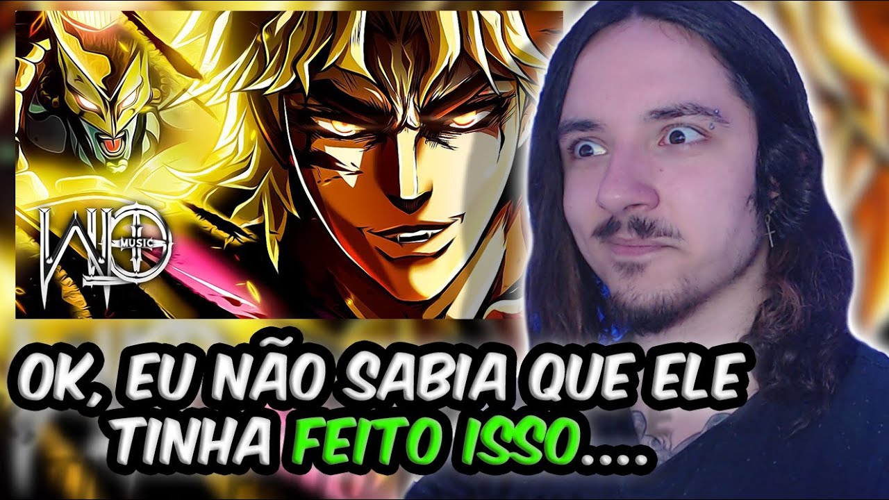(O QUE??) REAGINDO ao WLO - O Tempo Parou [ JoJo's Bizzarre Adventure/ Dio Brando ] | REACT