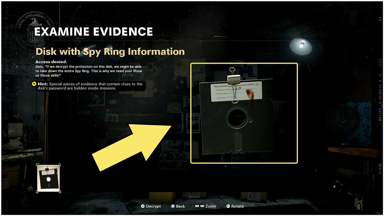 Как расшифровать дискету в кампании Black Ops Cold War (взлом дискеты в Operation Chaos)