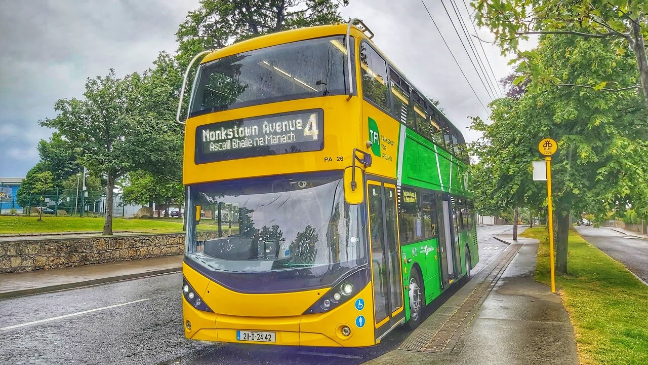 Ride onboard PA 26 from Merrion Road to Monkstown Avenue on route 4   24/6/2021